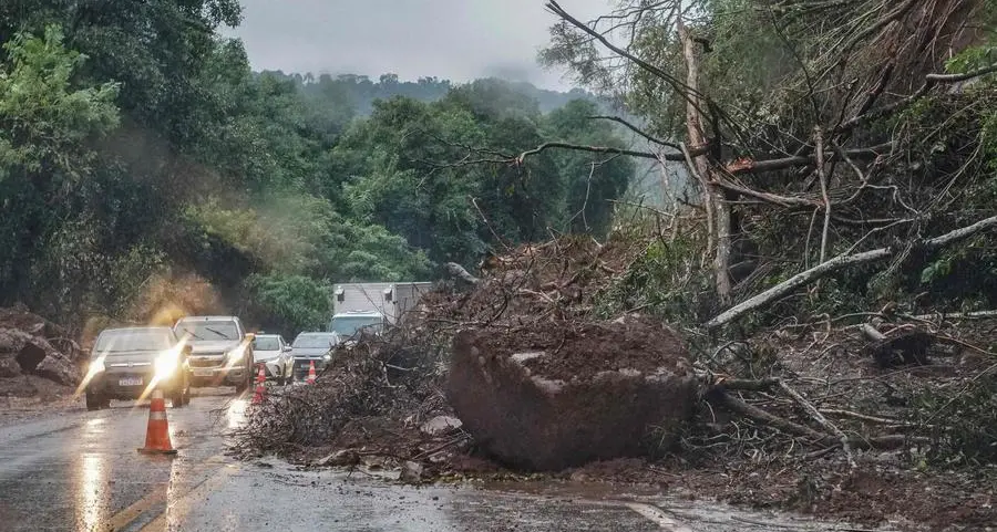 Fresh rains pound Brazil's flood-hit south as evacuations double