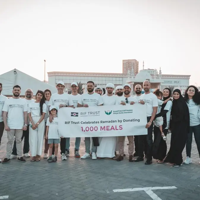 RIF Trust distributes 1,000 meals in collaboration with Sharjah Charity