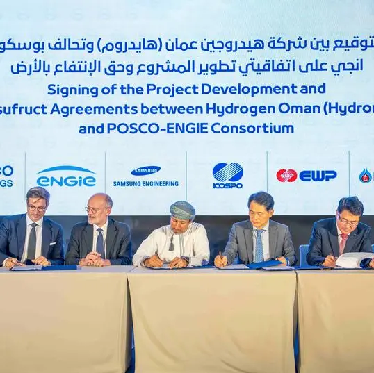 ENGIE and POSCO led consortium to develop a 1.2mtp green ammonia project in Oman