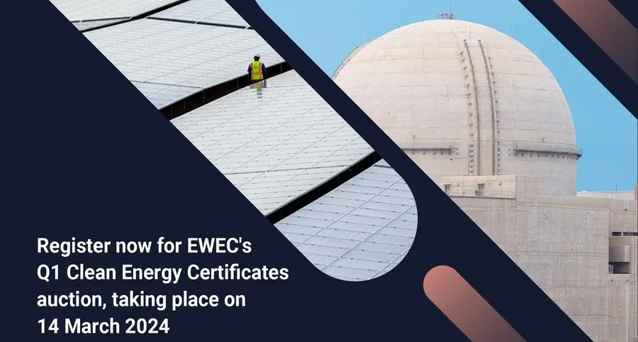 EWEC drives decarbonisation of Abu Dhabi and conducts Q1 2024 clean energy certificates auction