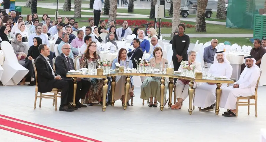 Sheikha Bodour honors dedication of AUS staff at the annual Staff Appreciation Dinner