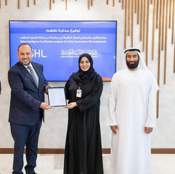 DGHR signs MoU with SHL to launch talent intelligence training program for 100 HR professionals within Dubai government