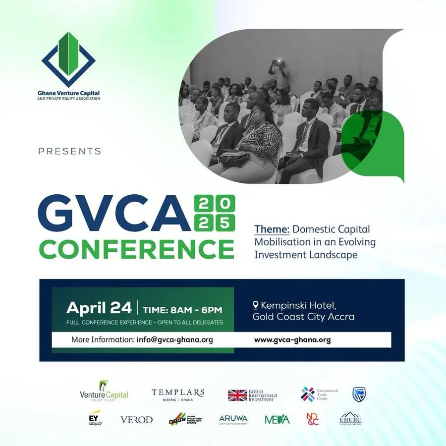 The Ghana Venture Capital Association to host annual conference