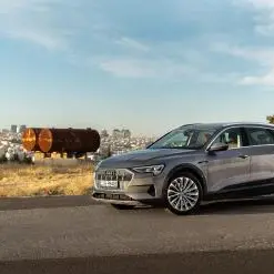 The Audi e-tron 50 quattro is available in Jordan