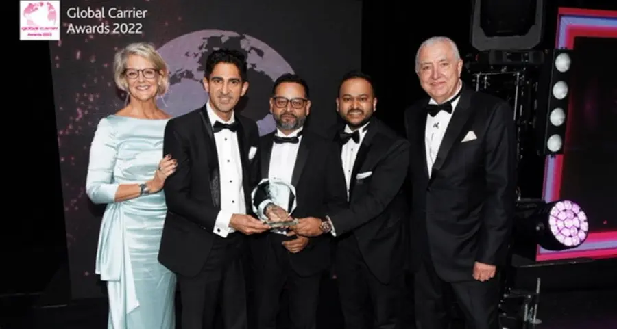 Kalaam Carrier Solutions wins best Middle East wholesale carrier at the Global carrier awards 2022 London