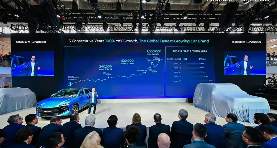 OMODA & JAECOO surpasses 1mln global sales as Beijing Auto Show opens