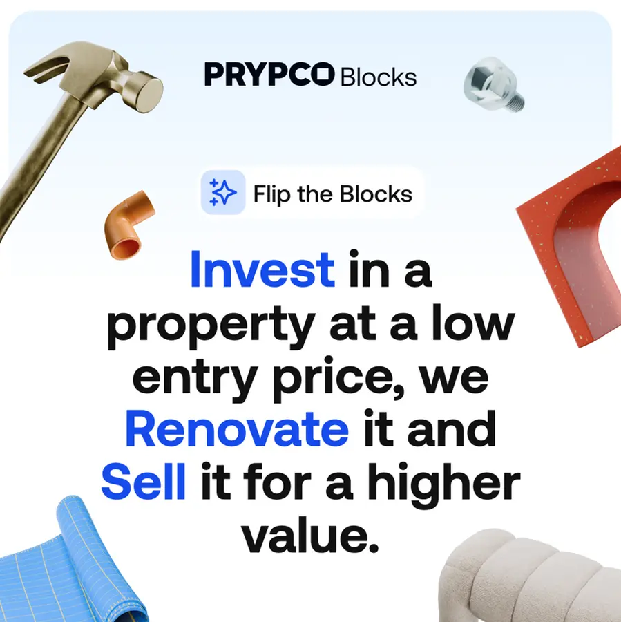 PRYPCO Blocks launches ‘Flip the Blocks’, its first Invest-Renovate-Sell strategy focused on capital growth