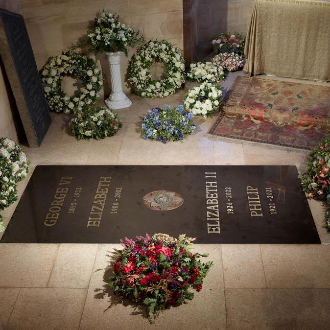 Buckingham Palace issues photo of Queen Elizabeth's final resting place
