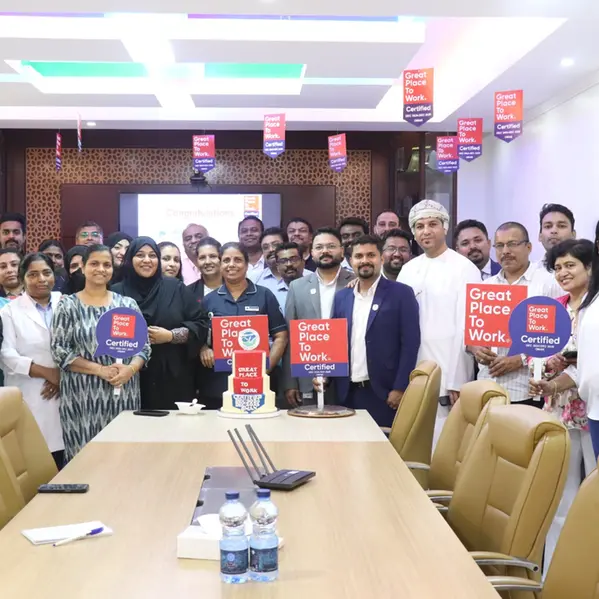 Aster DM Healthcare recognized as Great Place To Work in the Sultanate of Oman and other GCC countries