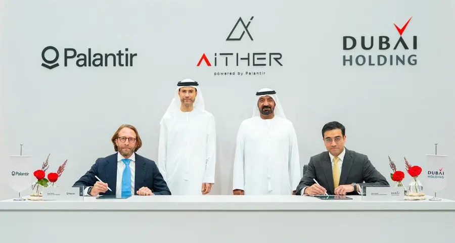 Dubai Holding and Palantir launch Aither: A joint venture to lead AI transformation