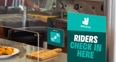 Deliveroo launches new Rider Check-in feature to streamline order pick-ups
