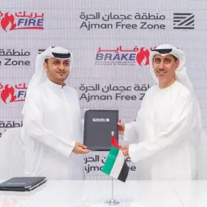 Ajman Free Zone signs strategic security and safety partnership with BrakeFire