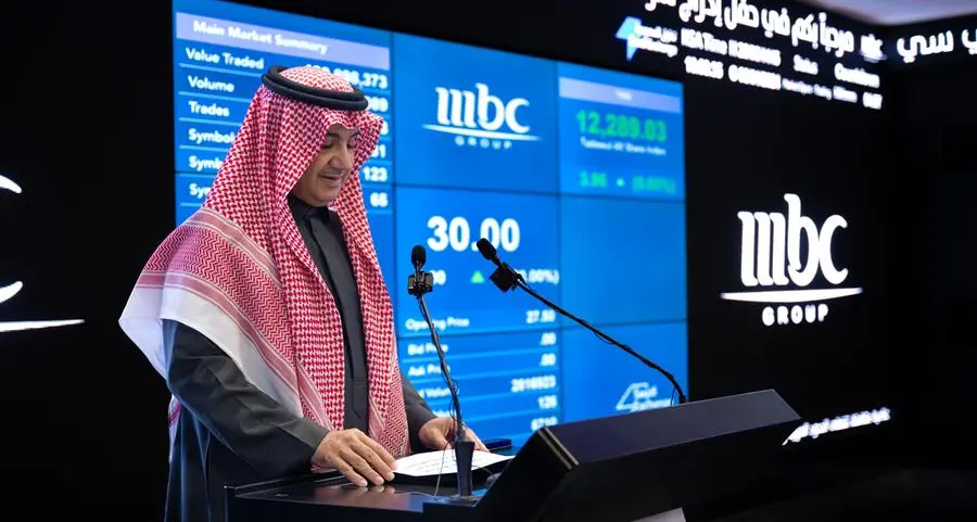 MBC GROUP announcement of listing and commencement of trading on Saudi Exchange