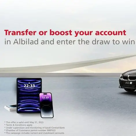 Bank Albilad Accounts Campaign announces a BMW as the grand prize