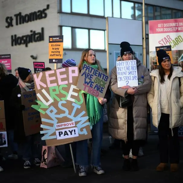 Thousands of hospital doctors walk out in latest UK strike