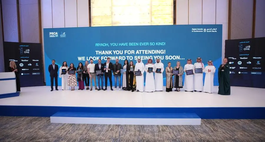 PRCA MENA Digital Awards 2023 winners celebrated in Riyadh