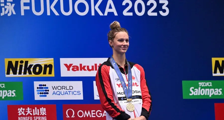 USA finish with flourish as McIntosh wins second gold