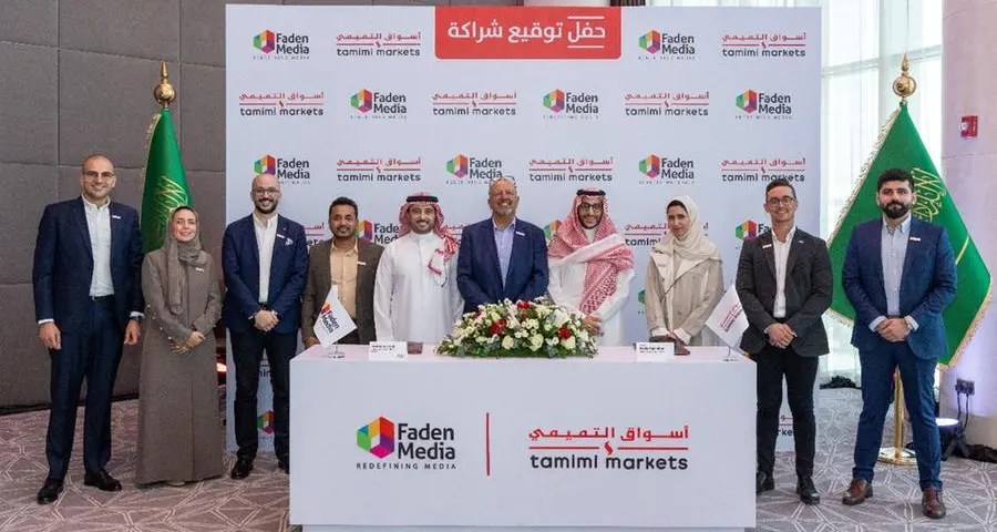 Faden Media and Tamimi markets forge a strategic partnership to elevate retail advertising