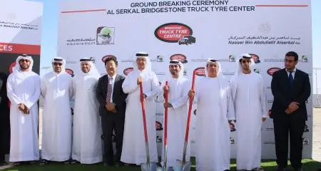 Nasser Bin Abdullatif Alserkal Est. and Dubai Municipality breaks ground for modern AED 10 Million Truck Tyre Centre project