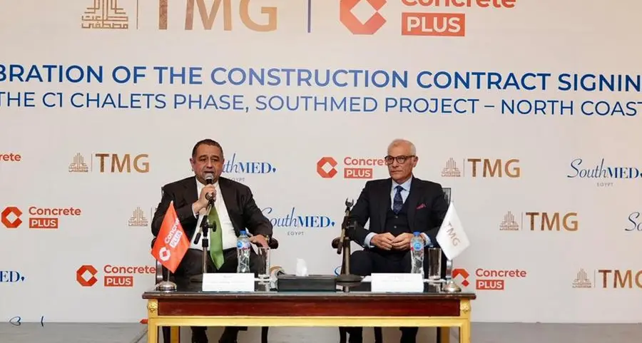 Talaat Moustafa Group signs EGP 10bln ($200mln) construction contracts with Concrete Plus for SouthMED development