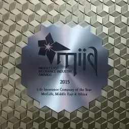 MetLife Middle East & Africa wins Life Insurance Company of the Year Award at Middle East Insurance Industry Awards (MIIA) 2015