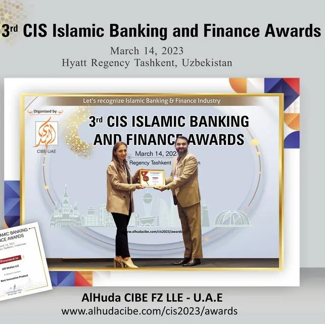 Alif Moliya Uzbekistan won CIS Islamic Finance Award for Innovative Products