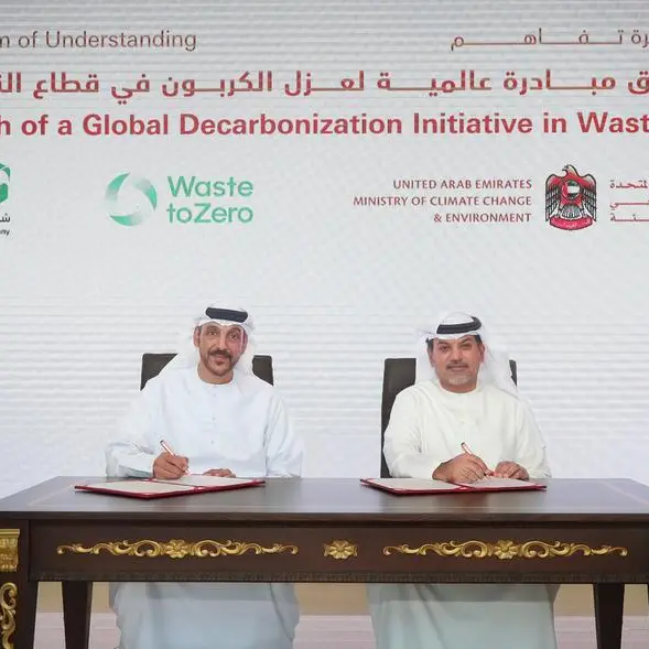 MOCCAE and Tadweer sign MoU