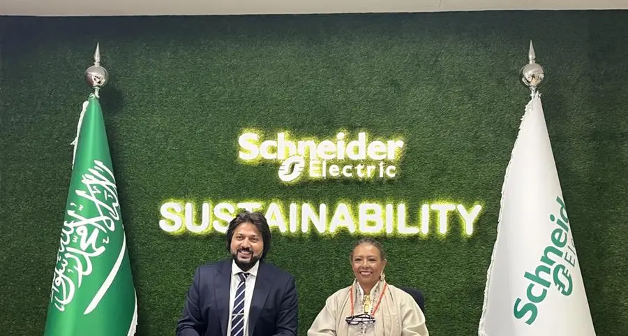 Schneider Electric and Saafah Foundation sign a strategic partnership to advance sustainability and governance as a core social responsibility