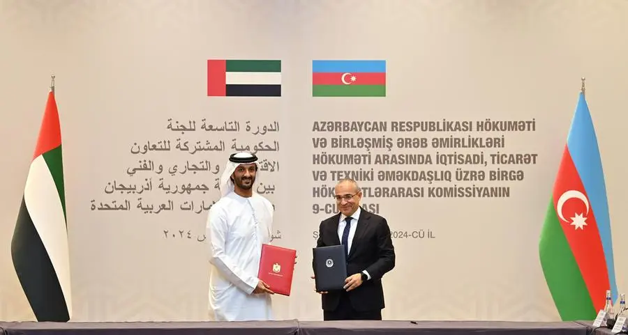 UAE and Azerbaijan agree to develop economic partnership in the sectors of entrepreneurship, tourism, new economy, technology, innovation and agriculture