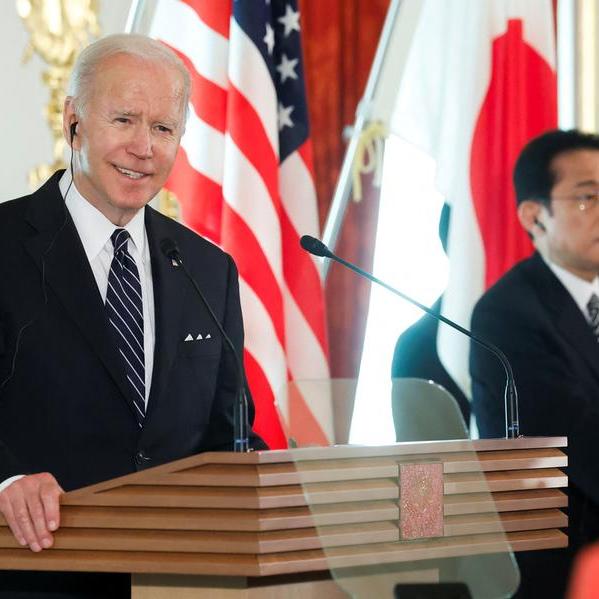 In Tokyo, Biden says would be willing to use force to defend Taiwan