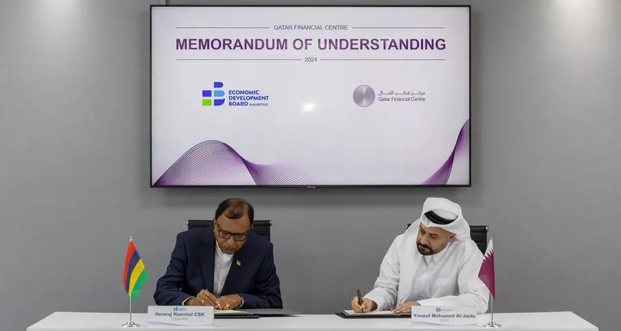 QFC signs MoU with EDB Mauritius to foster collaboration and development in the financial sector