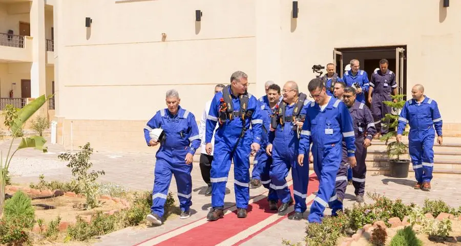 Eng. Karim Badawi, Minister of Petroleum, inspects Perenco North Sinai’s site