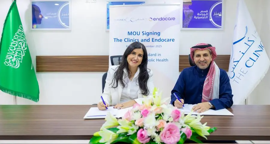 Endocare expands into Saudi Arabia through strategic partnership with Riyadh’s The Clinics