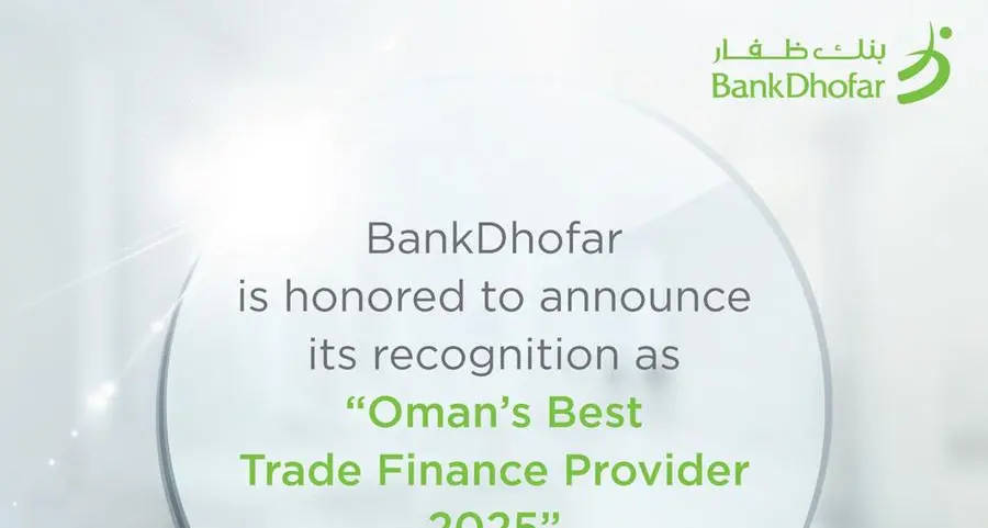 BankDhofar named Oman’s best trade finance provider 2025 by Global Finance