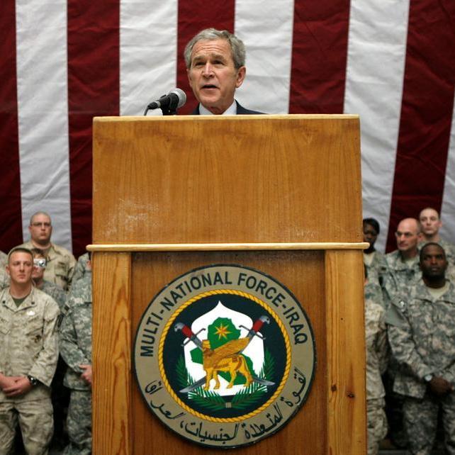 'I mean Ukraine': Former U.S. president George Bush calls Iraq invasion 'unjustified'