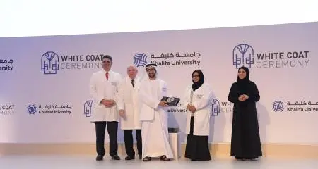 HH Sheikh Hamed attends Khalifa University's 'white coat ceremony' for medical students and inaugurates region's first-ever 'body museum' exhibition