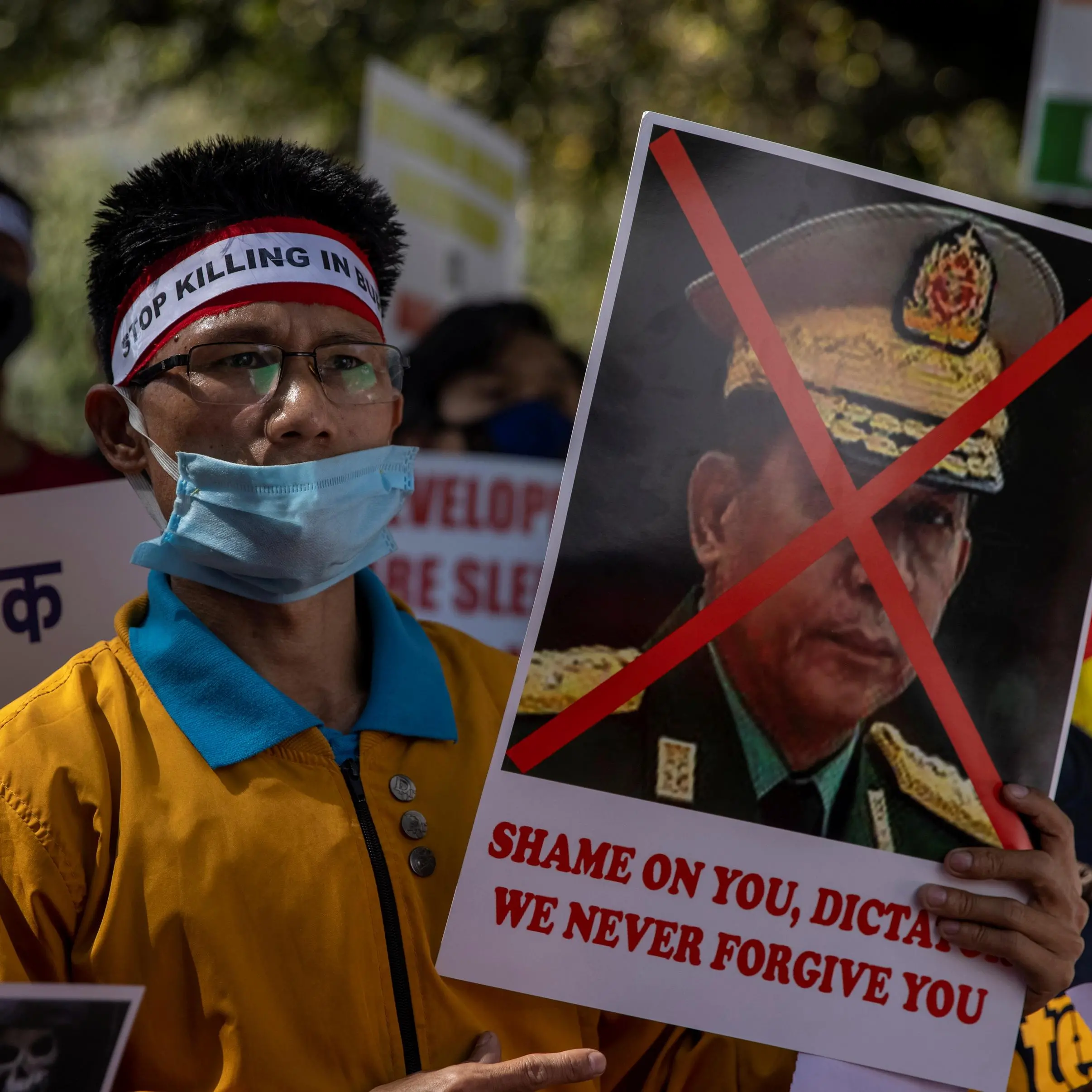 More protests held in Myanmar as Suu Kyi's lawyer dismisses bribery claims