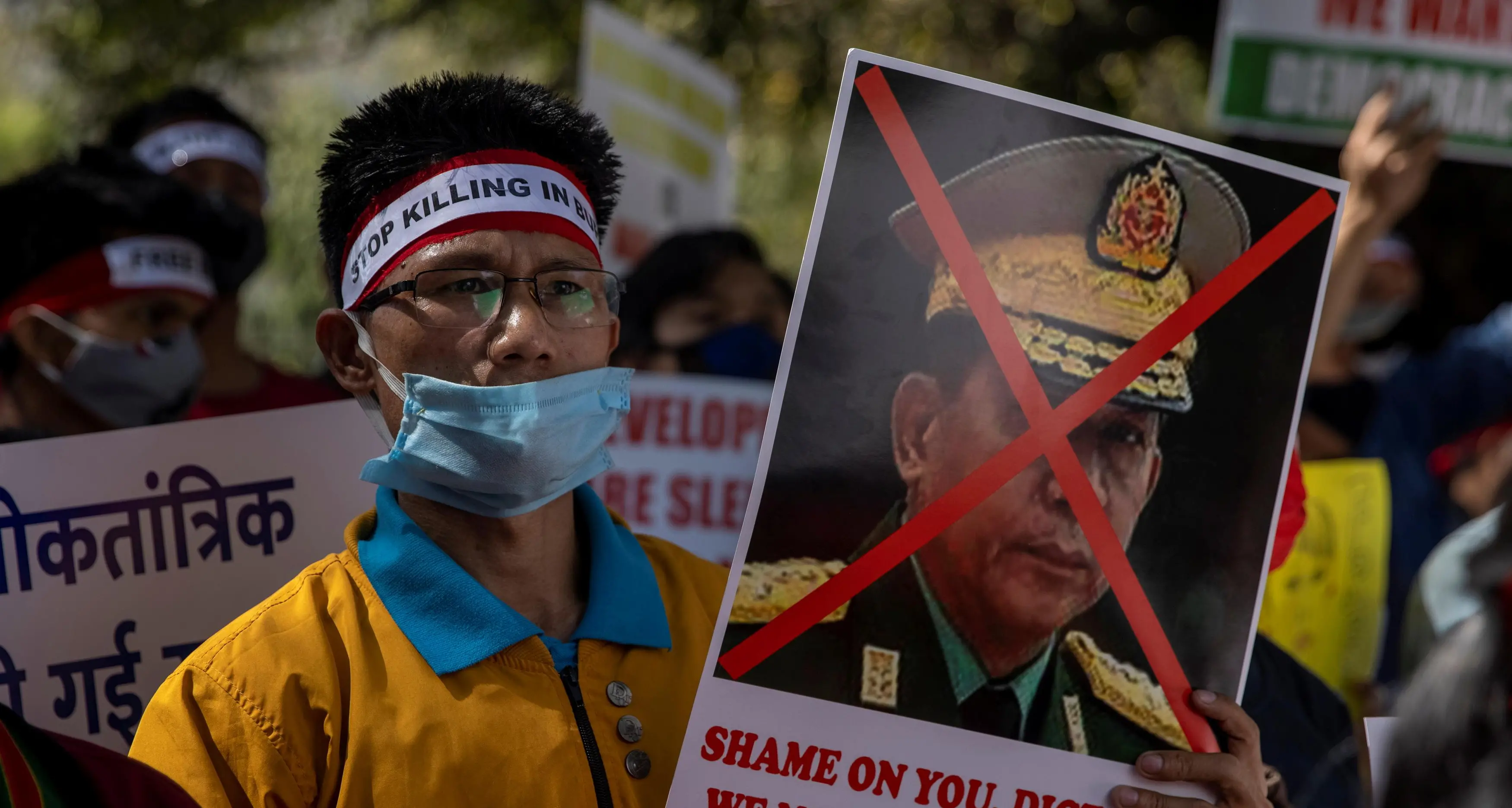 More protests held in Myanmar as Suu Kyi's lawyer dismisses bribery claims