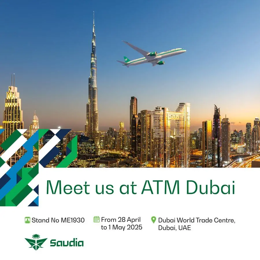 Saudia to unveil latest innovations at Arabian Travel Market 2025