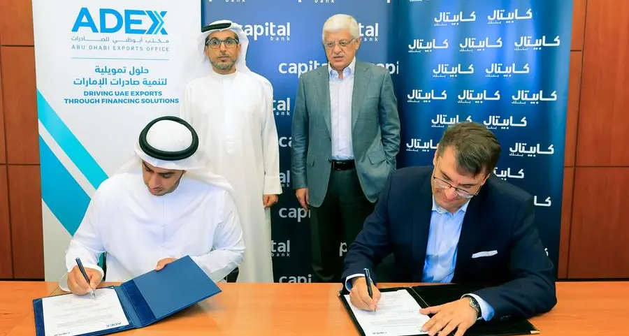 ADEX signs financing agreement with Capital Bank of Jordan to boost national export