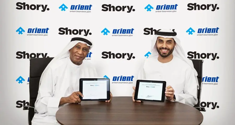 Shory teams up with Orient Insurance to introduce easy car insurance solutions in the UAE