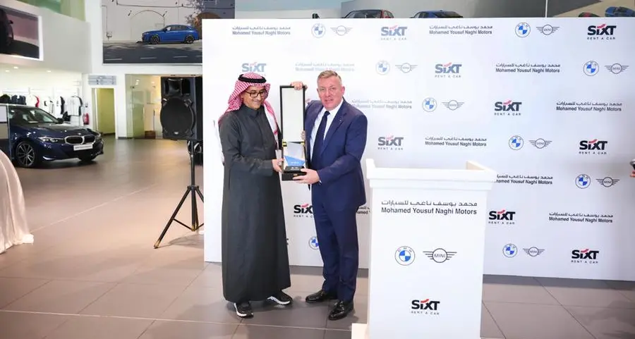 Mohamed Yousuf Naghi Motors and Sixt rent a car celebrate 5-year partnership in the Kingdom