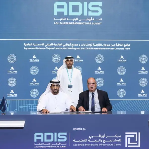 Hi-Tech Concrete Products and Abu Dhabi International Precast Plant sign agreement
