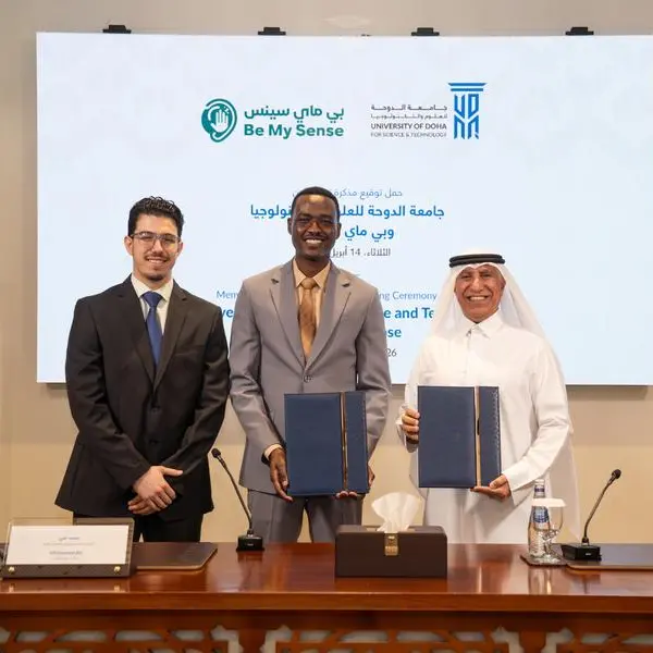 University Doha for Science and Technology signs technology support contract with student-founded startup “Be My Sense”