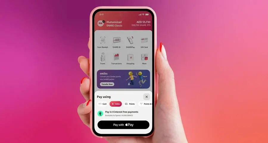 Majid Al Futtaim and Tabby unveil new SHAREPay integration feature for enhanced shopping experience
