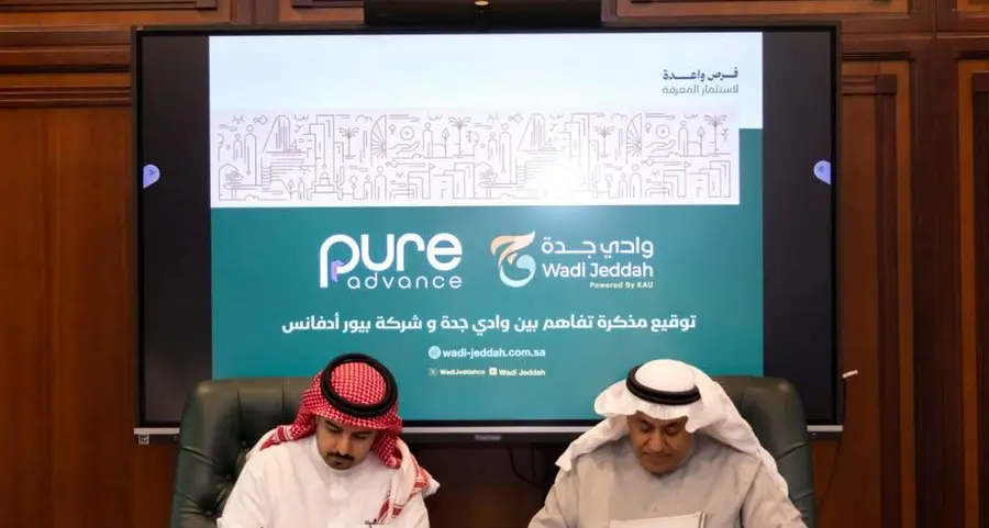 “Wadi Jeddah” and “Pure Advance” sign MoU