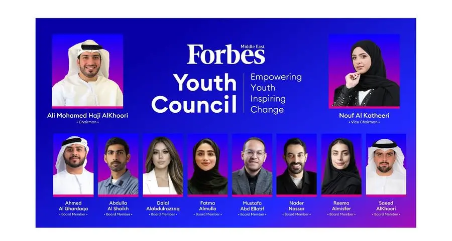 Forbes Middle East forms the leadership of the Youth Council