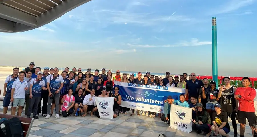 DoubleTree by Hilton Dubai M Square Hotel & Residences hosts successful underwater and shoreline cleanup