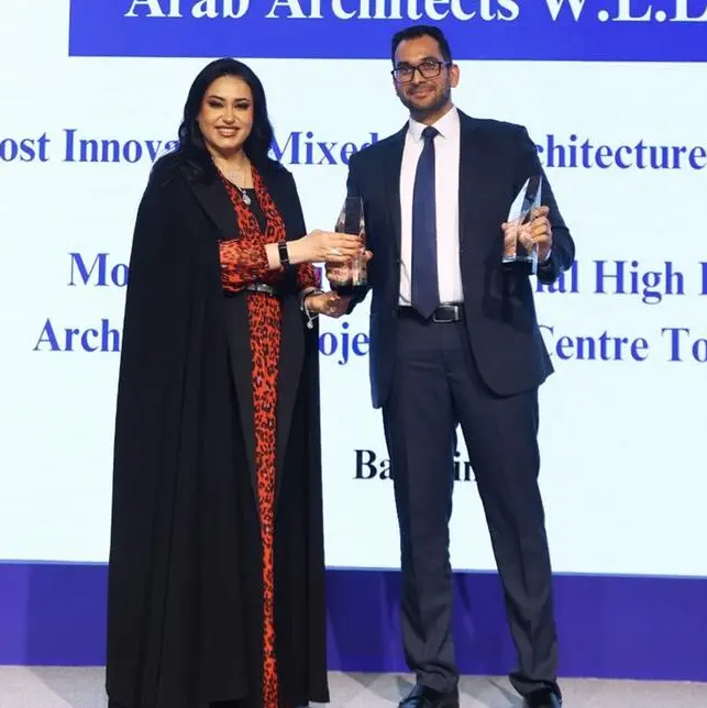 Arab Architects awarded for innovation in architecture by The Global Economics