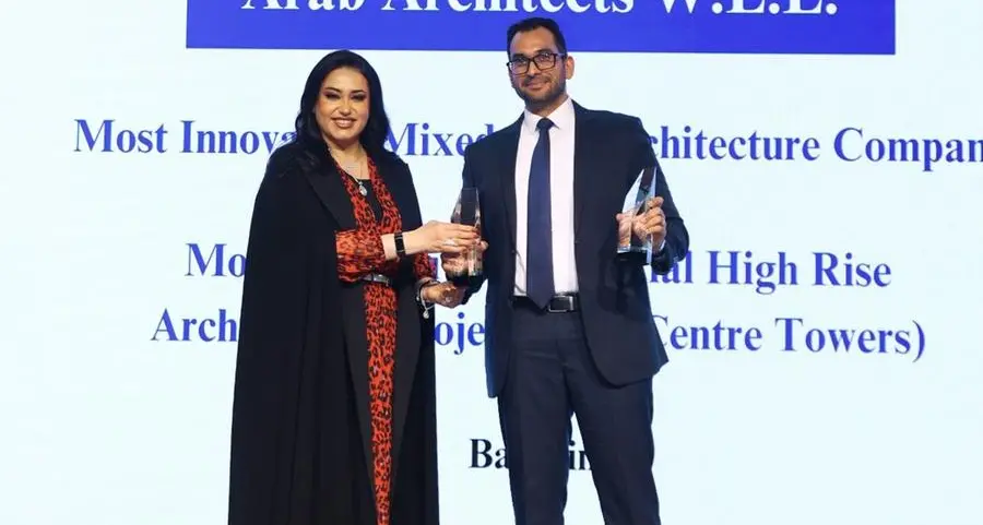 Arab Architects awarded for innovation in architecture by The Global Economics